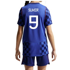 2026-2027 Croatia Away Shirt (Kids) (Suker 9)