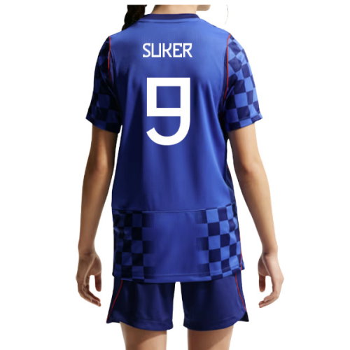 2026-2027 Croatia Away Shirt (Kids) (Suker 9)