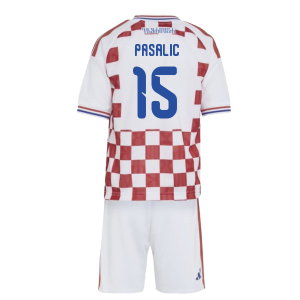 2026-2027 Croatia Adidas Home Mini Kit (Pasalic 15)