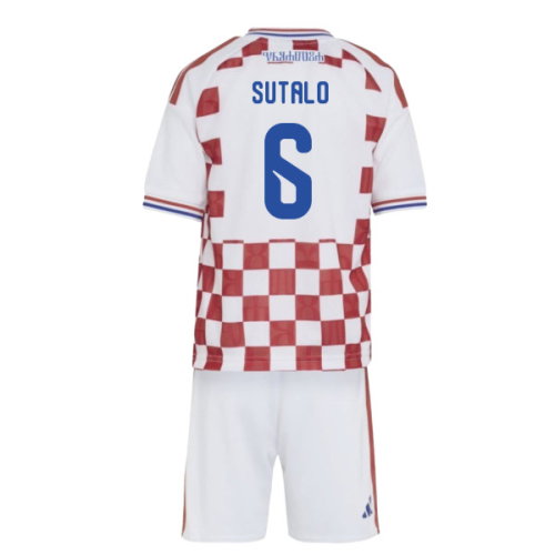 2026-2027 Croatia Adidas Home Mini Kit (Sutalo 6)