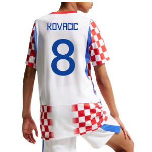 2026-2027 Croatia Home Shirt (Kids) (Kovacic 8)