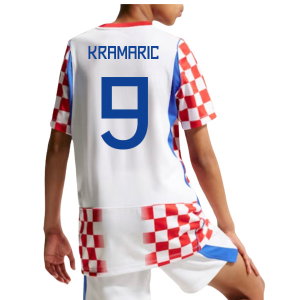 2026-2027 Croatia Home Shirt (Kids) (Kramaric 9)
