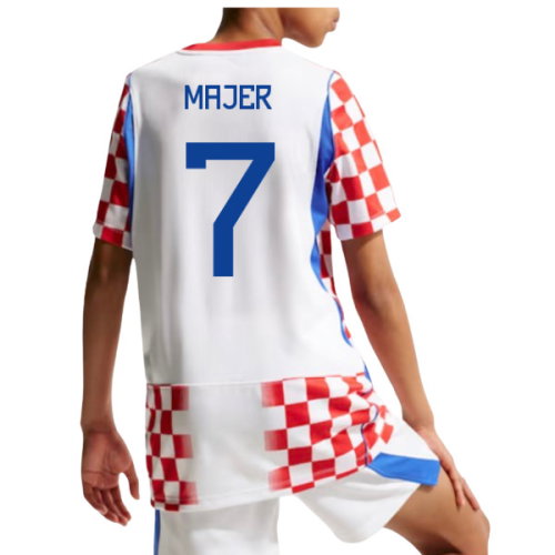 2026-2027 Croatia Home Shirt (Kids) (Majer 7)