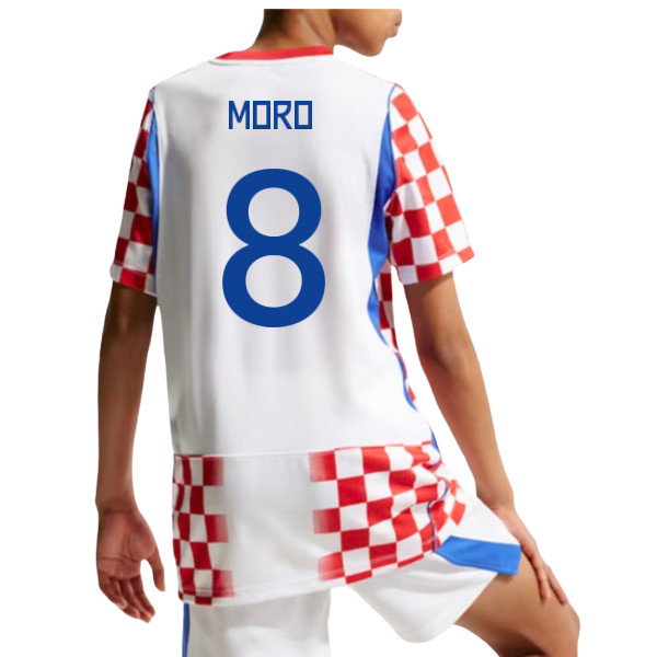 2026-2027 Croatia Home Shirt (Kids) (Moro 8)