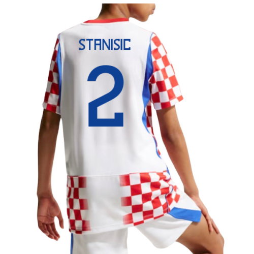 2026-2027 Croatia Home Shirt (Kids) (Stanisic 2)