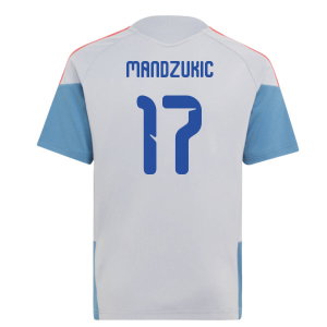 2026-2027 Croatia Training Jersey (Aurora Onix) - Kids (Mandzukic 17)