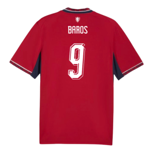 2026-2027 Czech Republic Home Shirt (Baros 9)