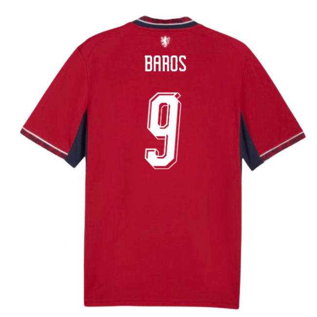 2026-2027 Czech Republic Home Shirt (Baros 9)