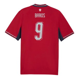 2026-2027 Czech Republic Home Shirt (Baros 9)