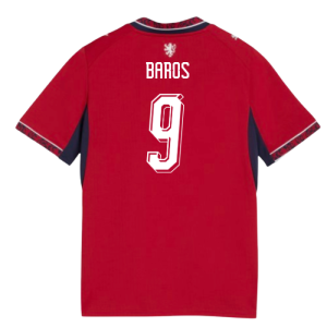 2026-2027 Czech Republic Home Shirt (Kids) (Baros 9)