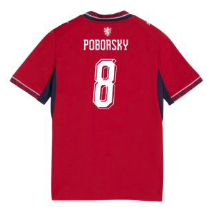 2026-2027 Czech Republic Home Shirt (Kids) (Poborsky 8)