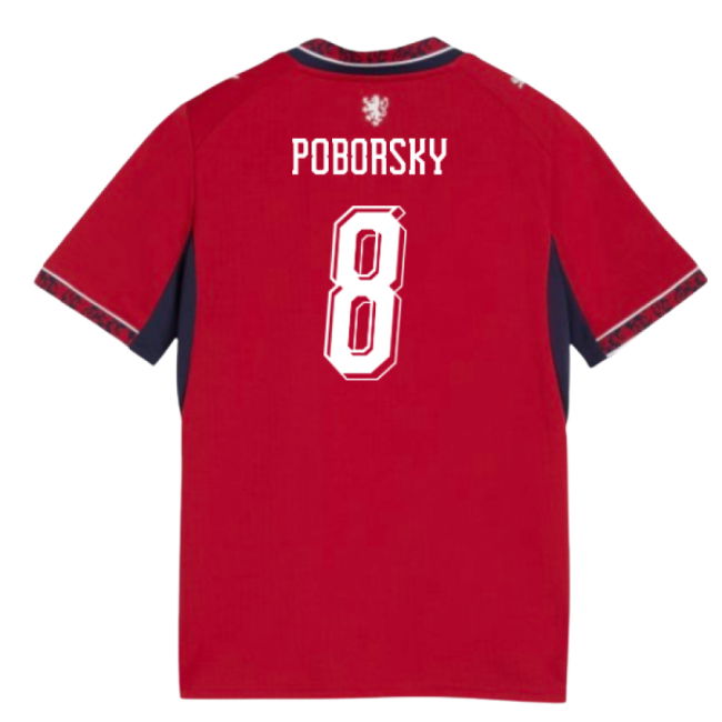 2026-2027 Czech Republic Home Shirt (Kids) (Poborsky 8)