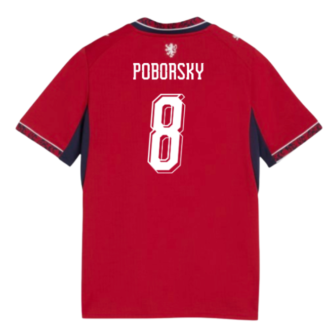 2026-2027 Czech Republic Home Shirt (Kids) (Poborsky 8)