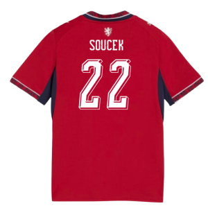 2026-2027 Czech Republic Home Shirt (Kids) (Soucek 22)