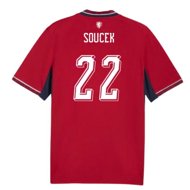 2026-2027 Czech Republic Home Shirt (Soucek 22)