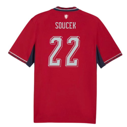 2026-2027 Czech Republic Home Shirt (Soucek 22) 2026-2027 Czech Republic Home Shirt (Soucek 22)