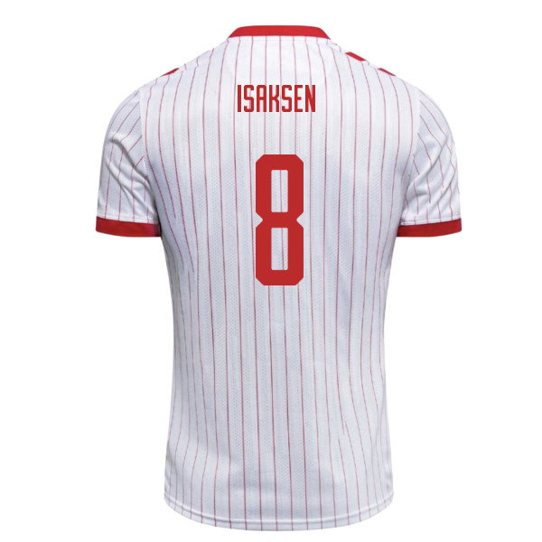 2026-2027 Denmark Away Shirt (Isaksen 8)