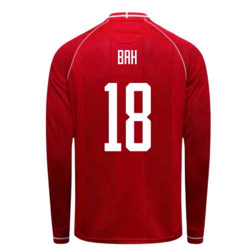 2026-2027 Denmark Long Sleeve Home Shirt (Bah 18)