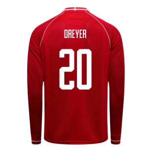 2026-2027 Denmark Long Sleeve Home Shirt (Dreyer 20)