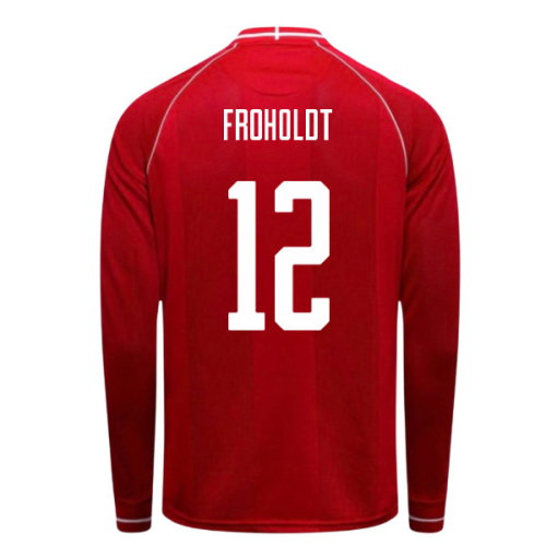 2026-2027 Denmark Long Sleeve Home Shirt (Froholdt 12)