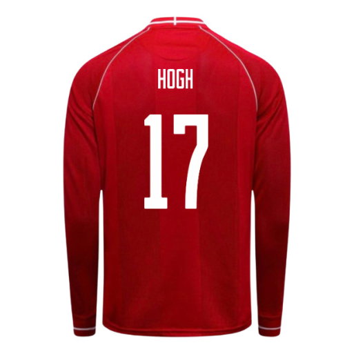 2026-2027 Denmark Long Sleeve Home Shirt (Hogh 17)