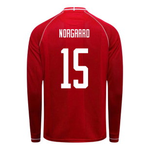 2026-2027 Denmark Long Sleeve Home Shirt (Norgaard 15)