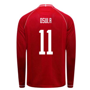 2026-2027 Denmark Long Sleeve Home Shirt (Osula 11)