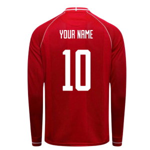 2026-2027 Denmark Long Sleeve Home Shirt