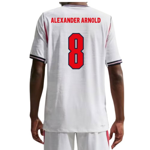 2026-2027 England Authentic Aero-Fit Home Shirt (Alexander Arnold 8)