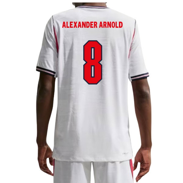 2026-2027 England Authentic Aero-Fit Home Shirt (Alexander Arnold 8)