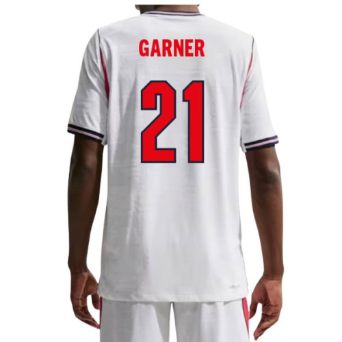 2026-2027 England Authentic Aero-Fit Home Shirt (Garner 21)