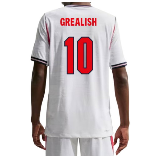 2026-2027 England Authentic Aero-Fit Home Shirt (Grealish 10)
