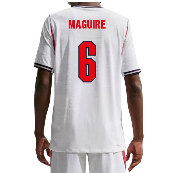 2026-2027 England Authentic Aero-Fit Home Shirt (Maguire 6)