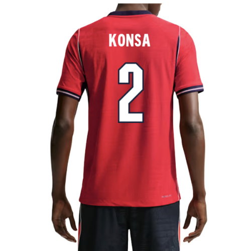 2026-2027 England Authentic Aero-Fit Match Away Shirt (Konsa 2)