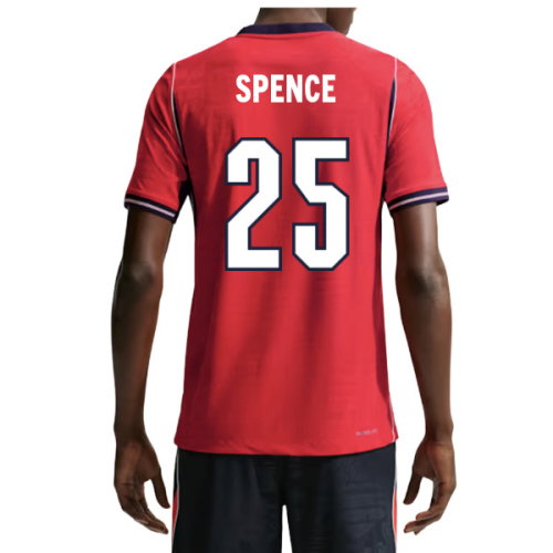 2026-2027 England Authentic Aero-Fit Match Away Shirt (Spence 25)