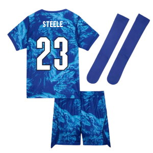 2026-2027 England Home Goalkeeper Mini Kit (Blue) (Steele 23)