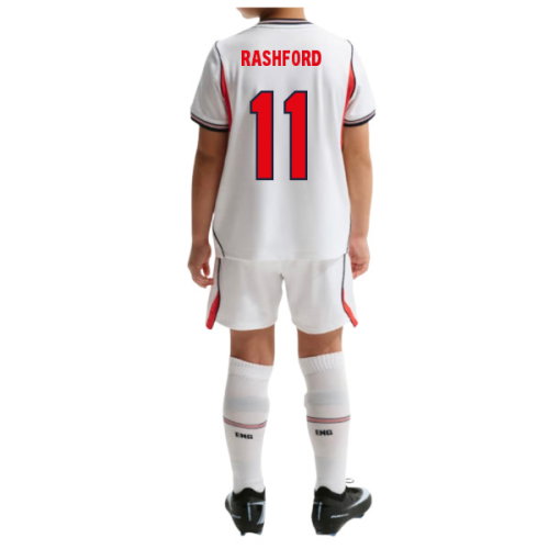 2026-2027 England Home Mini Kit (Rashford 11)