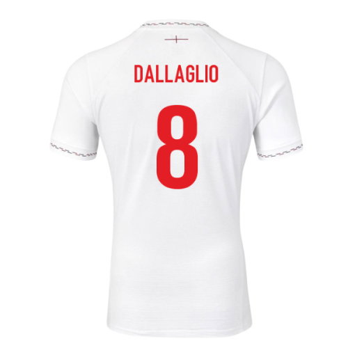 2026-2027 England Home Pro Rugby Shirt (Dallaglio 8)