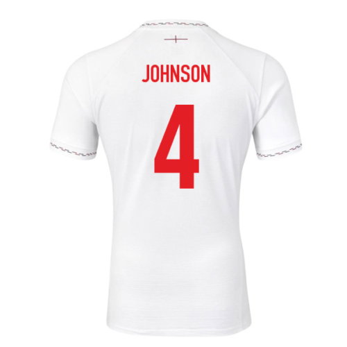 2026-2027 England Home Pro Rugby Shirt (Johnson 4)