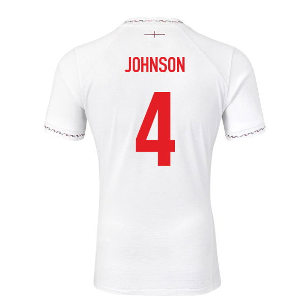 2026-2027 England Home Pro Rugby Shirt (Johnson 4)