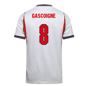 2026-2027 England Home Shirt (Gascoigne 8)