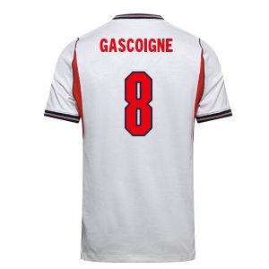 2026-2027 England Home Shirt (Gascoigne 8)