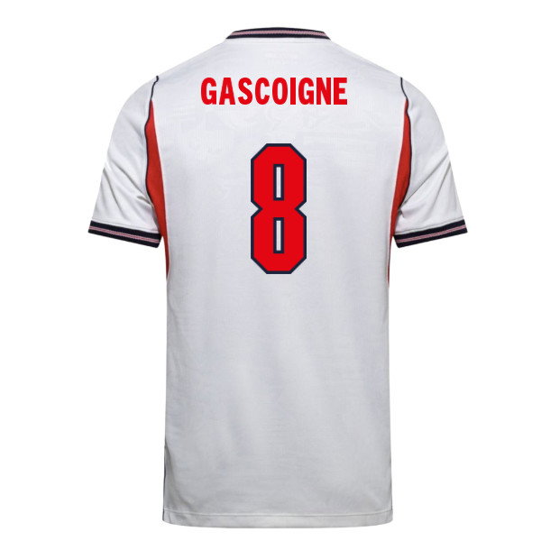 2026-2027 England Home Shirt (Gascoigne 8)
