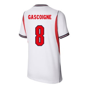 2026-2027 England Home Shirt (Kids) (Gascoigne 8)