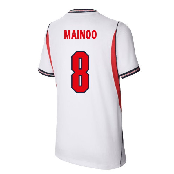 2026-2027 England Home Shirt (Kids) (Mainoo 8)