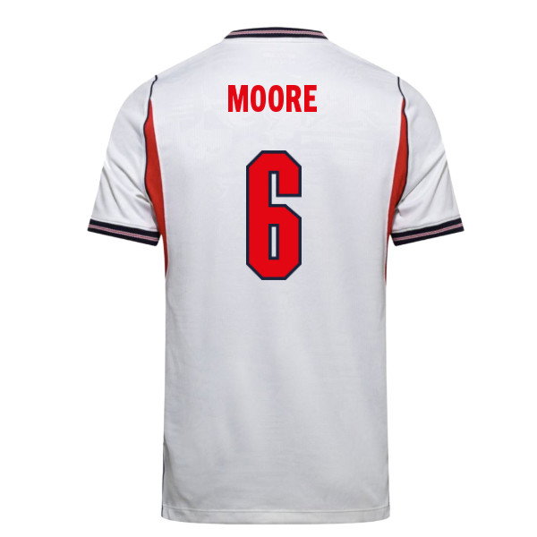 2026-2027 England Home Shirt (Moore 6)