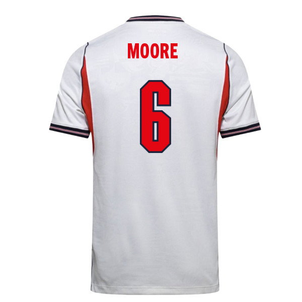 2026-2027 England Home Shirt (Moore 6)