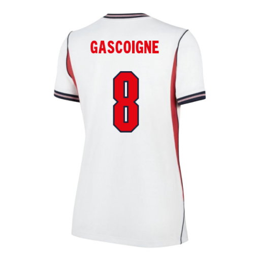 2026-2027 England Home Shirt (Womens) (Gascoigne 8)