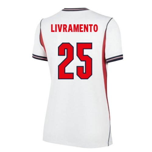 2026-2027 England Home Shirt (Womens) (Livramento 25)