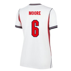 2026-2027 England Home Shirt (Womens) (Moore 6)